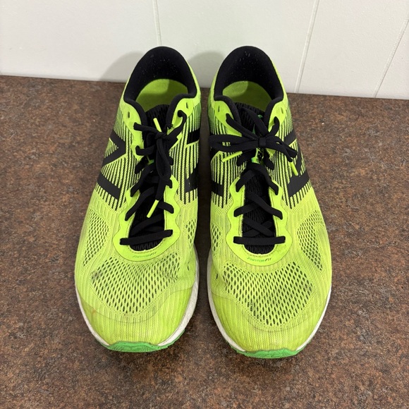 New Balance Mens RC 1400 V5 Running Shoes Green Black Size 14 Pre Owned - Picture 2 of 16